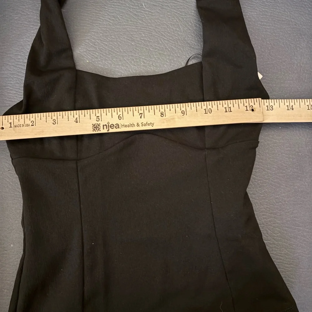 Zara Black Halter Top - Picture 3 of 6